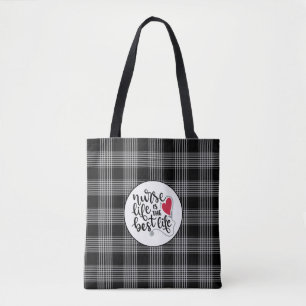 Nurse Life Tote Tygkasse