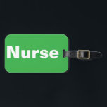 Nurse Luggage Tag Bagagebricka<br><div class="desc">Nurse Luggage Tag</div>
