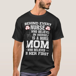 Nurse Mamma Mor Funny Women Nursing RN LPN Medica T Shirt