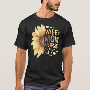 Nurse Mamma Nurses Week Maka sjuksköterska hennes T Shirt