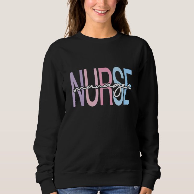 nurse manager appreciation t shirt (Framsida)