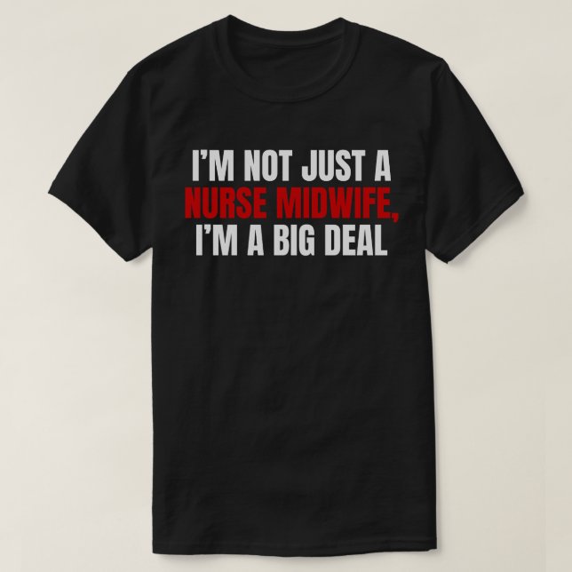 Nurse Midfru T Shirt (Design framsida)