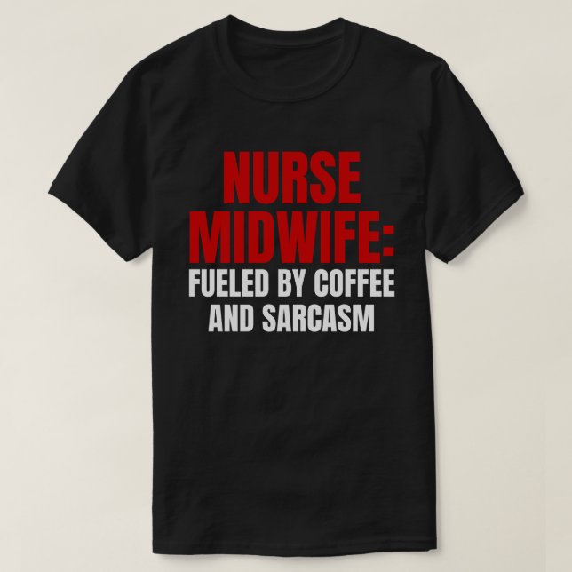 Nurse Midfru T Shirt (Design framsida)