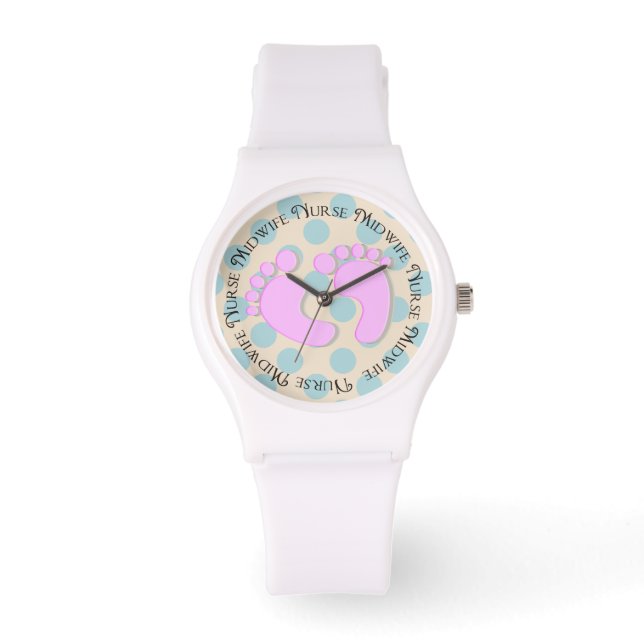 Nurse Midfru Watch Armbandsur (Framsida)