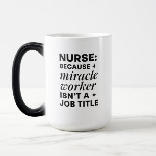 Nurse Miracle Worker mugg