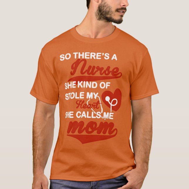 Nurse Mor Dag-vänner T Shirt (Framsida)