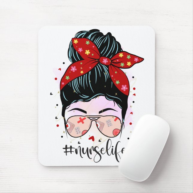 Nurse - Mousepad Musmatta (Med mus)