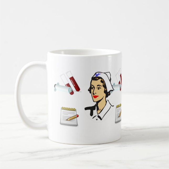 Nurse Mugg (Vänster)