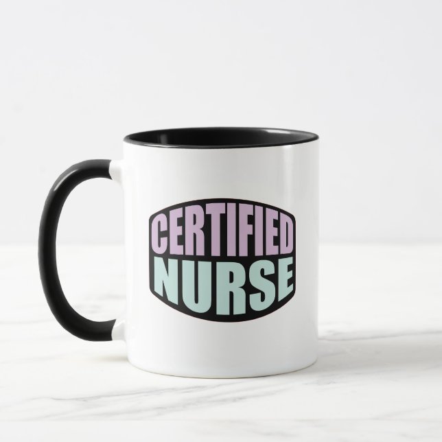 Nurse Mugg Gift för Auktoriserad Nurse och Student (Vänster)