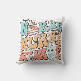 Nurse Nurse Halloween Kudde