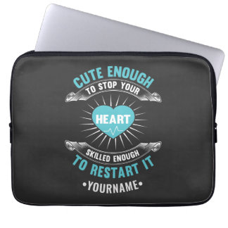 Nurse Nursing Funny Nurse Laptop Fodral