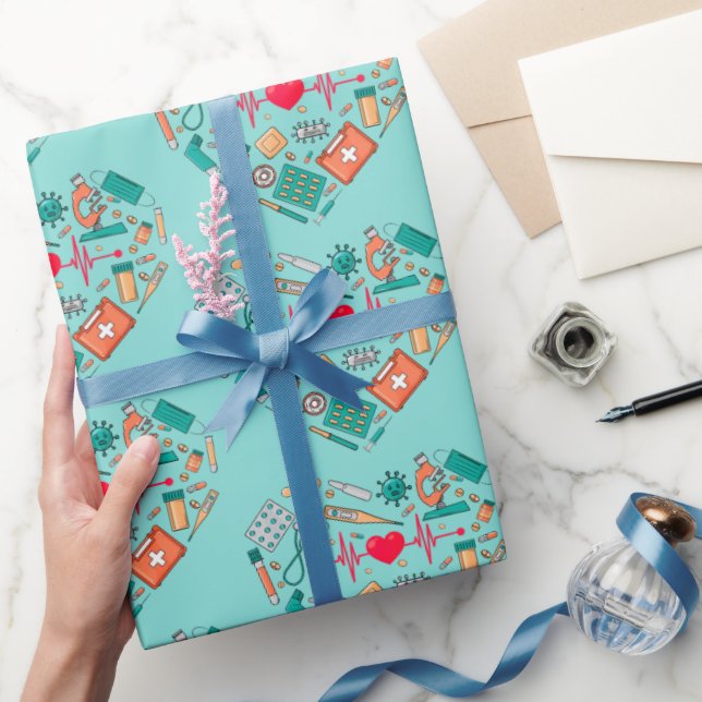 Nurse Nursing Heart Verktyg Presentpapper (Gifting)