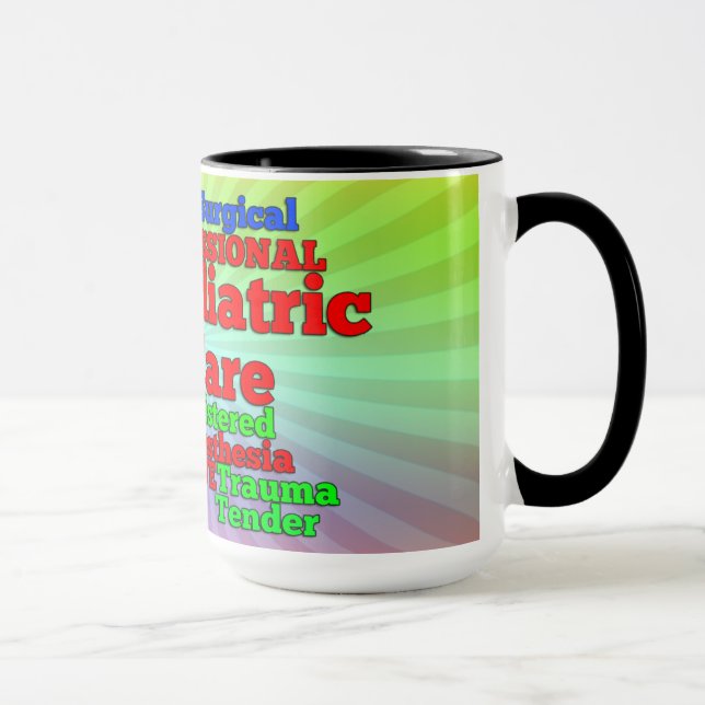 NURSE ORD JUMBLE COFFEE MUGG (Höger)