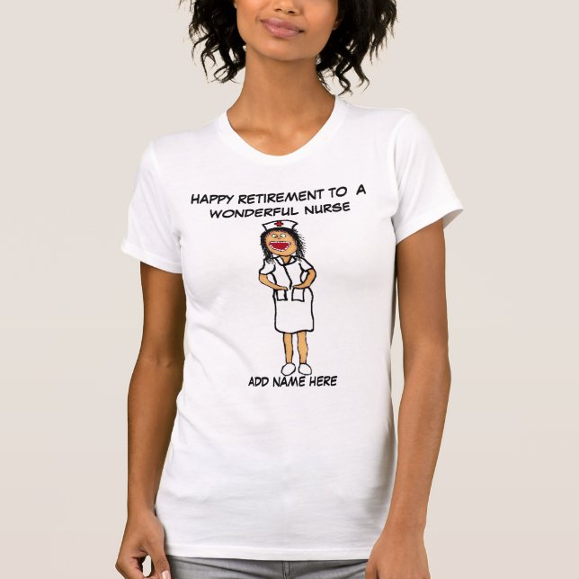 Nurse Pension T Shirt (Framsida)