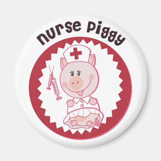 Nurse_Piggy Magnet (Framsidan)