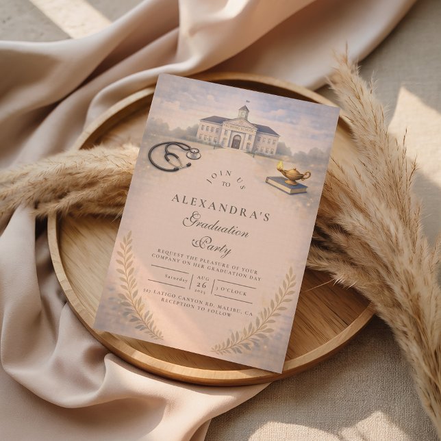 Nurse Pinning Ceremony Graduation Inbjudningar (Skapare uppladdad)