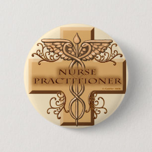 Nurse Practister Kor Caduceus Knapp