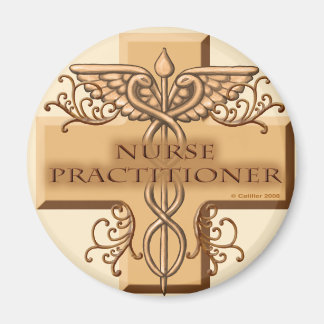 Nurse Practister Kor Caduceus Magnet