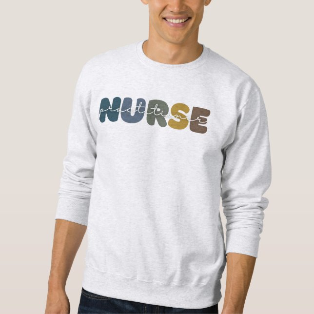 Nurse Practitioner | Advanced Practice Apparel Lång Ärmad Tröja (Framsida)