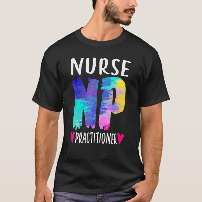 Nurse Practitioner NP Week  Nursing NP Grad Studen T Shirt (Framsida)