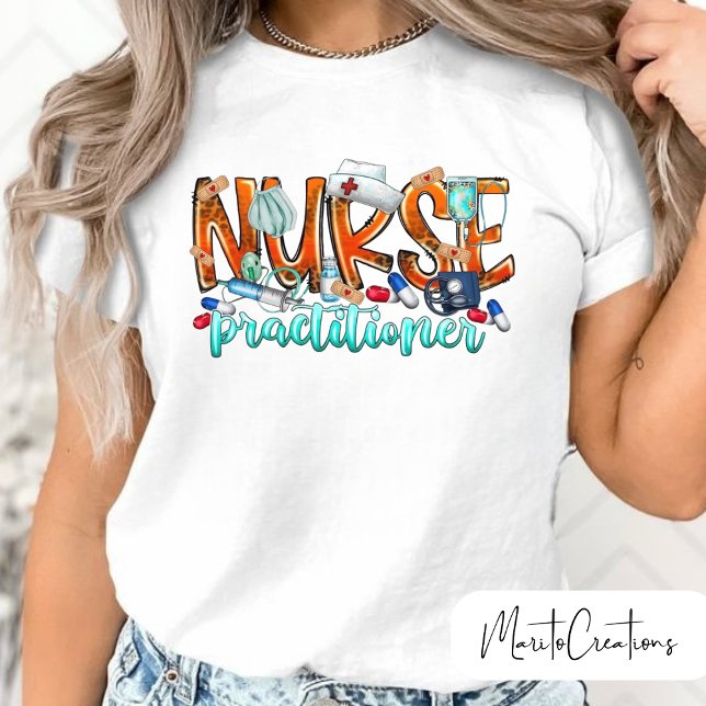 nurse practitioner t-shirt, nursing day t shirt (Skapare uppladdad)