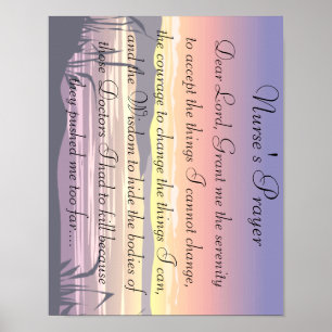 Nurse Prayer Poster