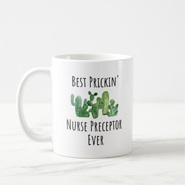 Nurse Preeptor Funny Gift Idea Coffee Mugg (Vänster)