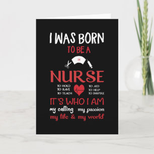 Nurse Quote Kort