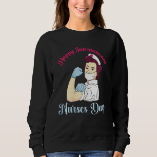 Nurse Quote Lycklig Internationell Nurse Day Coola T Shirt