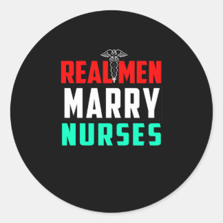 Nurse | Real Manar Marry Nurses Gift Nurse Älskare Runt Klistermärke
