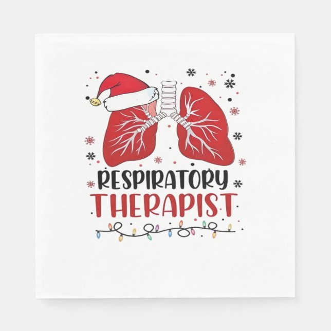 Nurse Respiratory Therapist Jul, Lung Kristus Pappersservett (Framsidan)