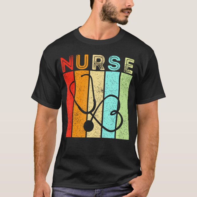 Nurse Rn Nursing Student Studenten T Shirt (Framsida)