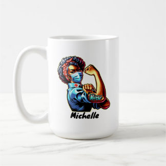Nurse Rosie Riveter Mugg