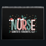 Nurse Santa's Favorite Elf-julinspiration Kalender<br><div class="desc">Nurse Santa's Favorite Elf Life Day ger inspiration</div>