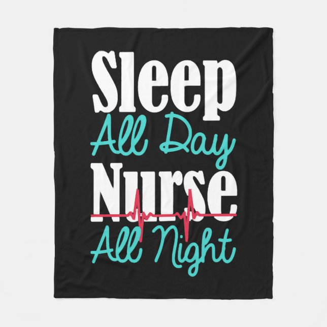 Nurse Shirt Fleecefilt (Framsidan)