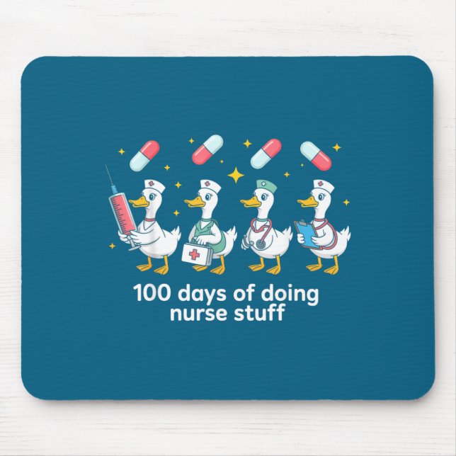 Nurse Skeleton New Year Crew 2026 Funny Er Icu Par Musmatta (Framsidan)