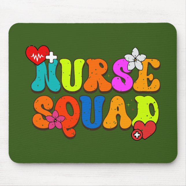 Nurse Squad Mousepad Musmatta (Framsidan)
