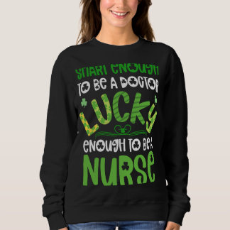 Nurse St Patricks Day  For Nurses Lucky  Nursing T Shirt