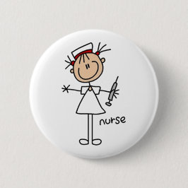 Nurse Stick figur Knapp