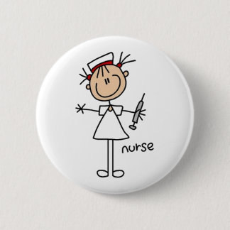 Nurse Stick figur Knapp