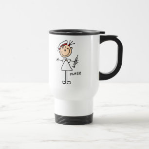 Nurse Stick figur Mugg