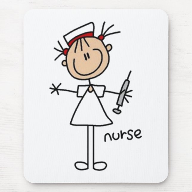 Nurse Stick figur Musmatta (Framsidan)
