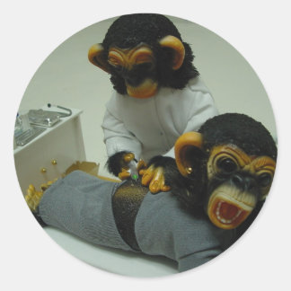 Nurse Sticker Runt Klistermärke