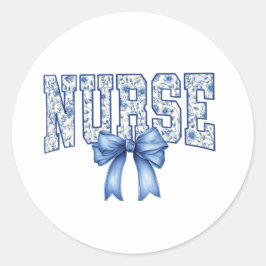Nurse Stickers Runt Klistermärke