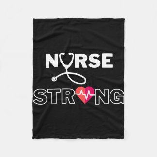 Nurse strong stil fleecefilt