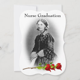 Nurse Studenten-Firande-Florens Nightingale Inbjudningar