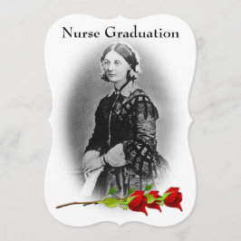 Nurse Studenten-Firande-Florens Nightingale Inbjudningar
