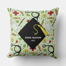 Nurse Studenten Gift Kudde