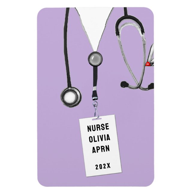 Nurse Studenten Keepsaké Gift Magnet (Vertikal)
