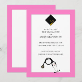 Nurse Studenten-meddelande Inbjudningar